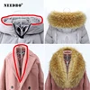 Long Winter Jacket Women Fur Coat Parka Casual Thick Oversize Woman Winter Coat Jacket Padded Warm Puffer Jacket Faux Fur Scarf ► Photo 2/6