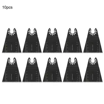 

10pcs 65mm Oscillating Multi Tools Carbon Steel Saw Blades Cutter Universal