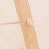 Baby Natural Wooden Gym Play Toys Teether Clouds Wooden Rodent Stroller Chain Hanging Baby Toy Mobile Bed Holder Gift 4