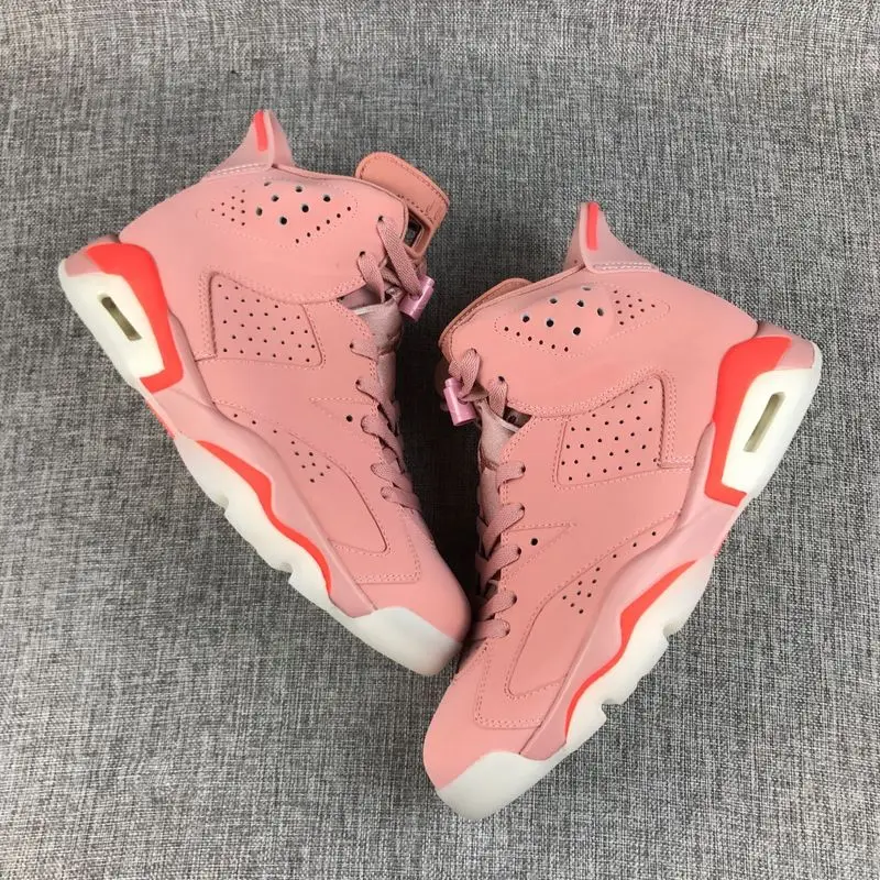 Оригинальная обувь Jordan 6 в стиле ретро, Tinker, вишневая пыльца, женская обувь, Баскетбольная обувь, женские кроссовки, AJ 6, спортивная обувь, 543390 228