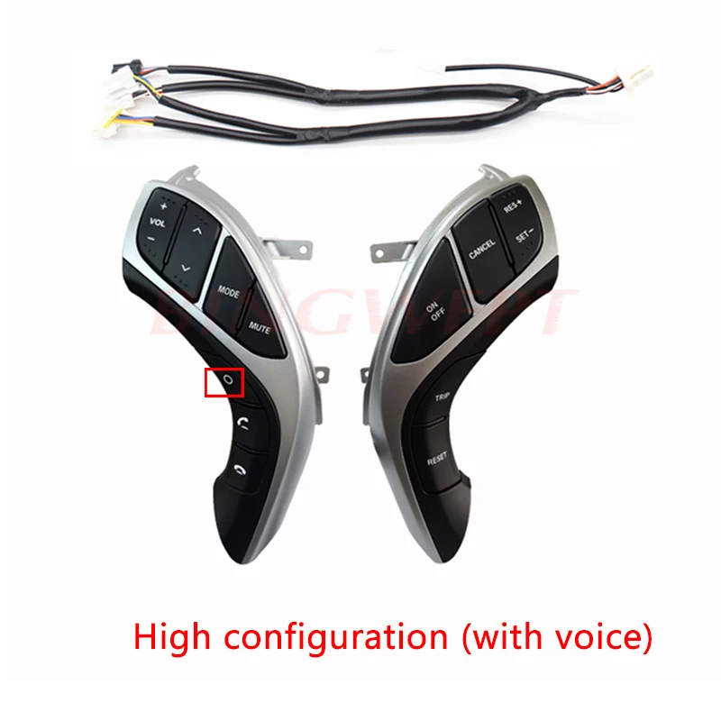 BINGWFPT для Hyundai Elantra 2012 2013 2014 многофункциональное управление Рулевое колесо кнопки
