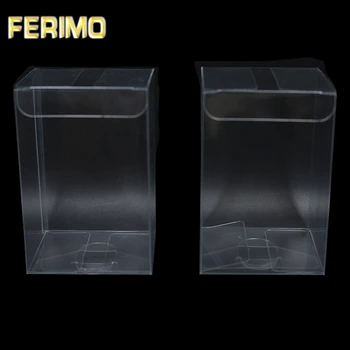 

Plastic Clear PVC Boxes Packaging For Jewelry Display Small Transparent Chocolate Box Square Christmas Gifts Package Carry Case