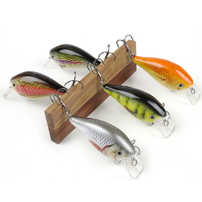5Pcs Hard Fishing Lures Floating Wobblers Crank Hard Bait Sea Carp Fishing Lure Set Artificial Bait 7.5Cm