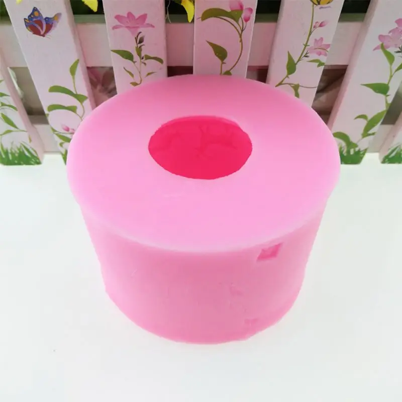 3D Рождественский шар Силиконовые свечи мыло Плесень DIY помадка украшения торта