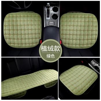 

Full Coverage flax fiber car seat cover auto seats covers for Clio logan sandero fluence megane laguna latitude cap tur duster