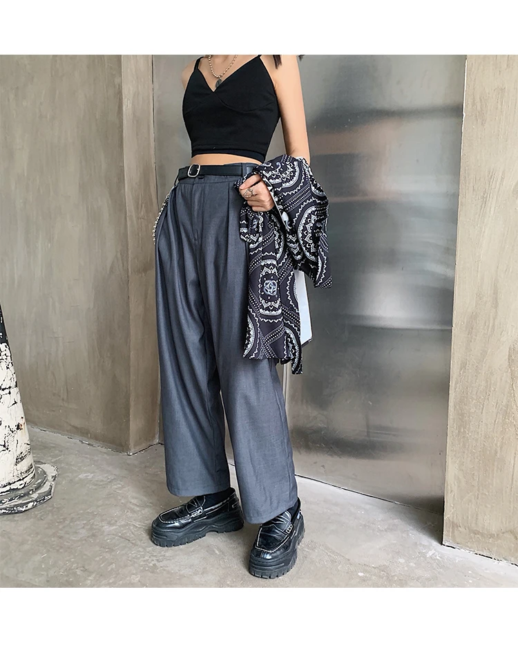 Милая популярная летняя Корейская версия пары прилив Vogue Fit прямые джинсы Большие Размеры Свободные повседневные брюки