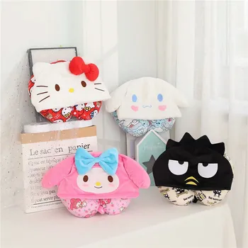 

Cute Plush Toy Cartoon Melody Cinnamoroll With Hat Stereo U Shaped Pillow Soft Stuffed Neck Pillow Birthday Christmas Gift #3578