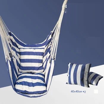 

T Outdoor Hanging Chair Dormitory College Household Hammock Camping Sleeping Cradle Children Swinging with Pillows Dropshipping