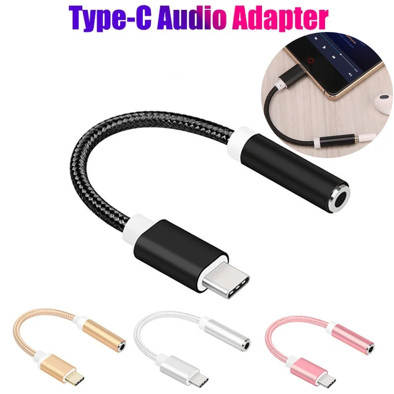 Кабель-адаптер type-C до 3,5 мм AUX для samsung Note10 Adaptateur наушников аудио сплиттер для huawei mate 30 Pro Adaptador Tipo C