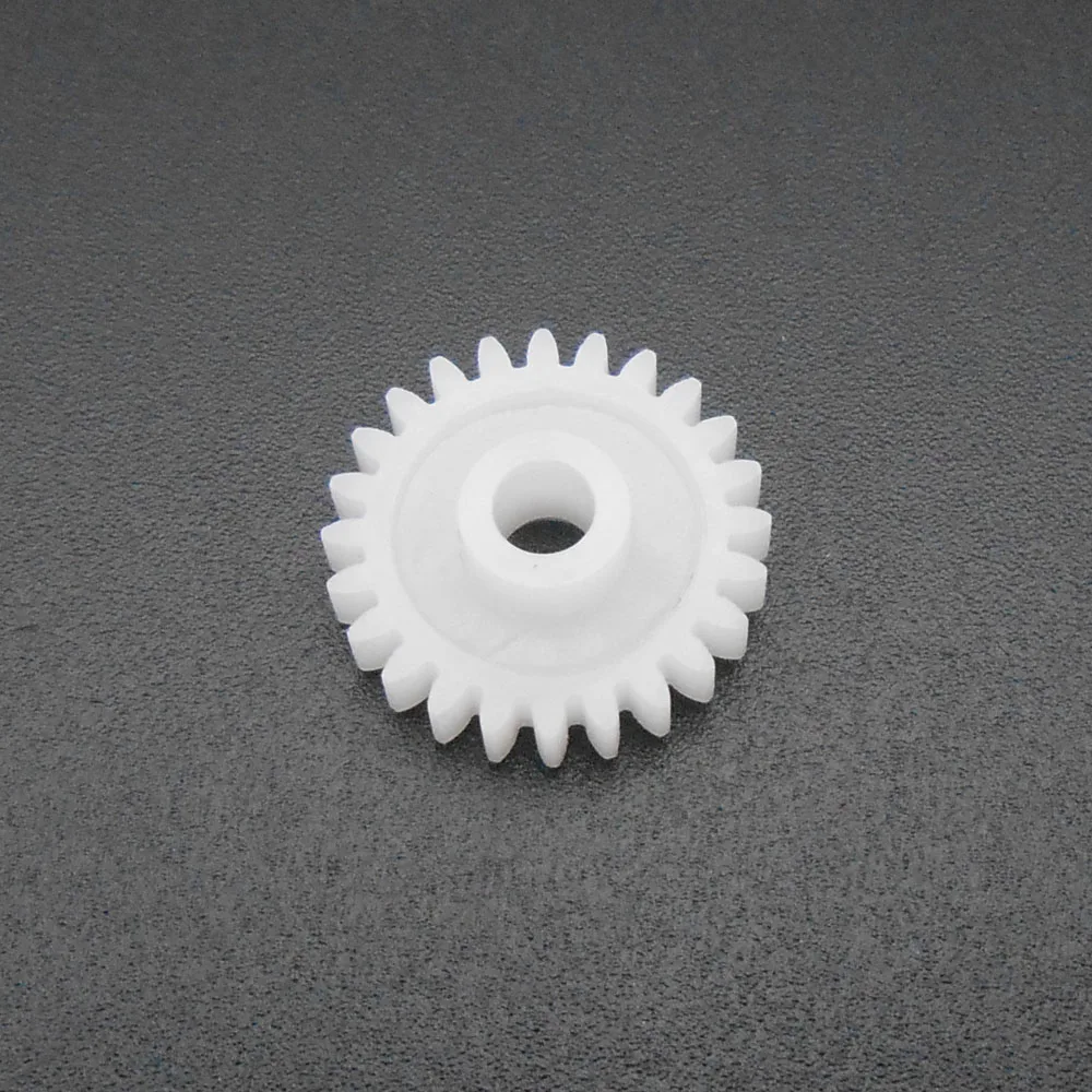 50Pcs 0.5M 0.5 Modulus Plastic Spur Gear Pinion 24T 24 Teeth 24-Tooth 3mm 2.95mm 243A Model Accessories Dia.13mm X 4.5mm *FD192