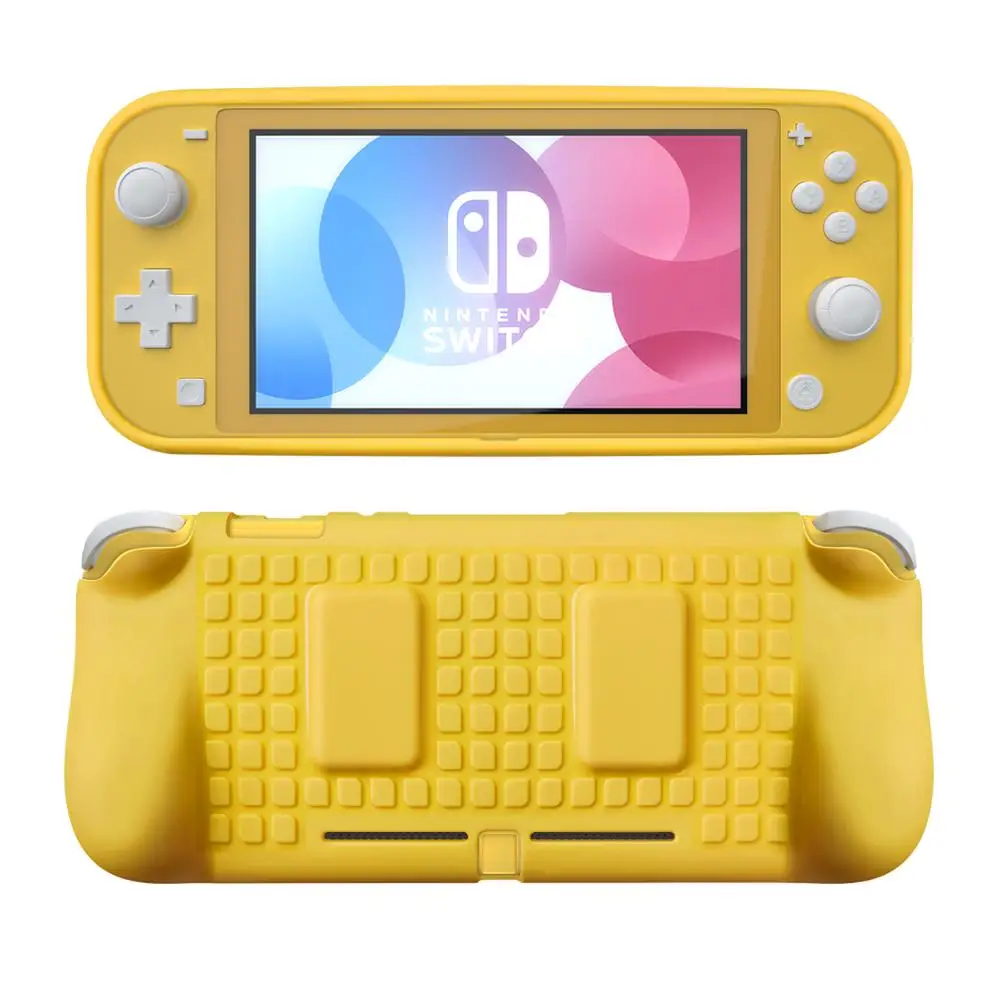 Мягкий защитный чехол из ТПУ для Nitendo Switch Lite силиконовый чехол для NS легкий протектор оболочка аксессуары Coque для переключателя NAND - Цвет: Switch-lite-Yellow