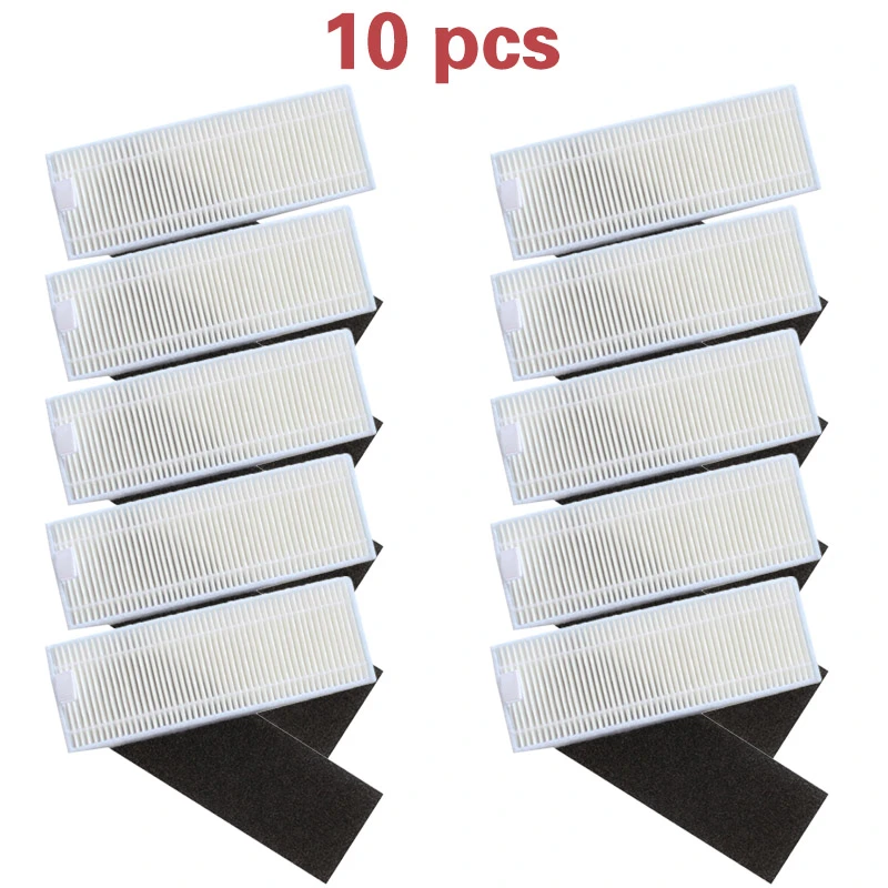 10 Pack 8/10 Pcs Filter Replacement for Proscenic M7 Pro Robot Vacuum Cleaner 