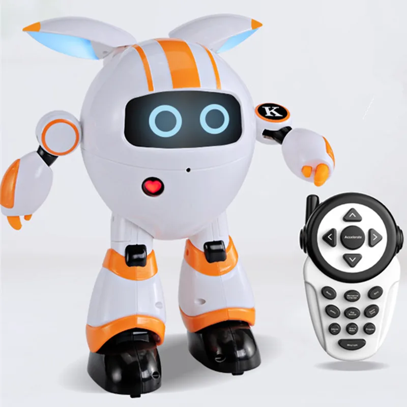 

Smart touch singing dancing dancing voice control programming puzzle robot remote control light intelligent children learn toys