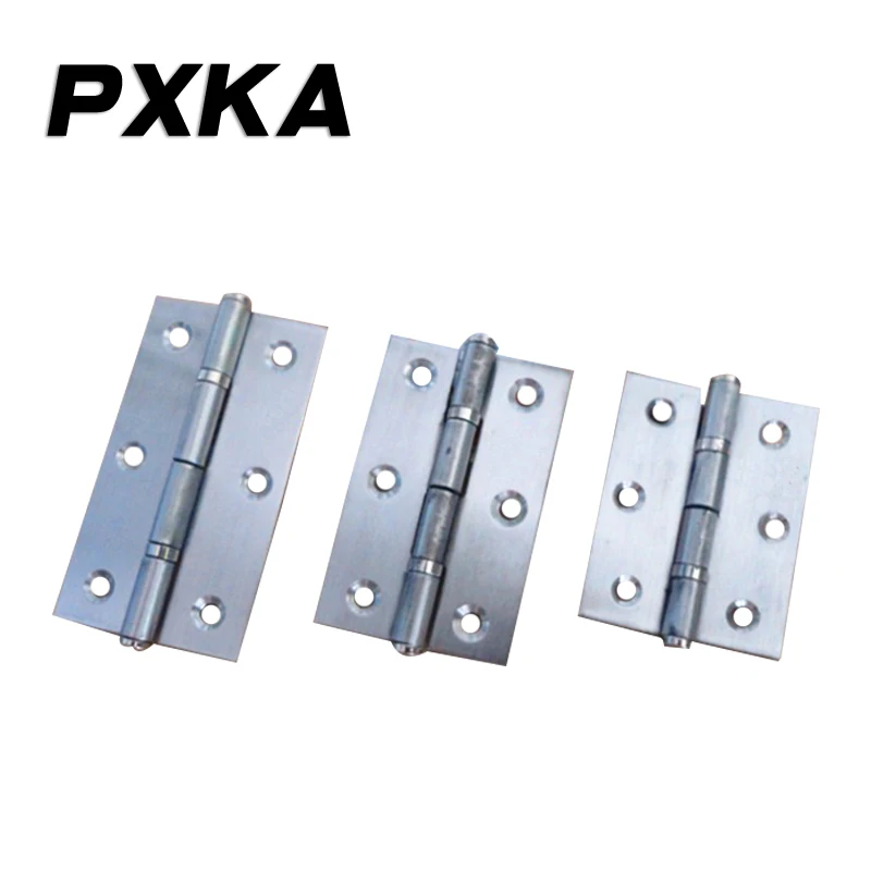 

Free shipping 2.5 inch double bearing silencer stainless steel hinge box hinge toolbox hinge luggage hinge