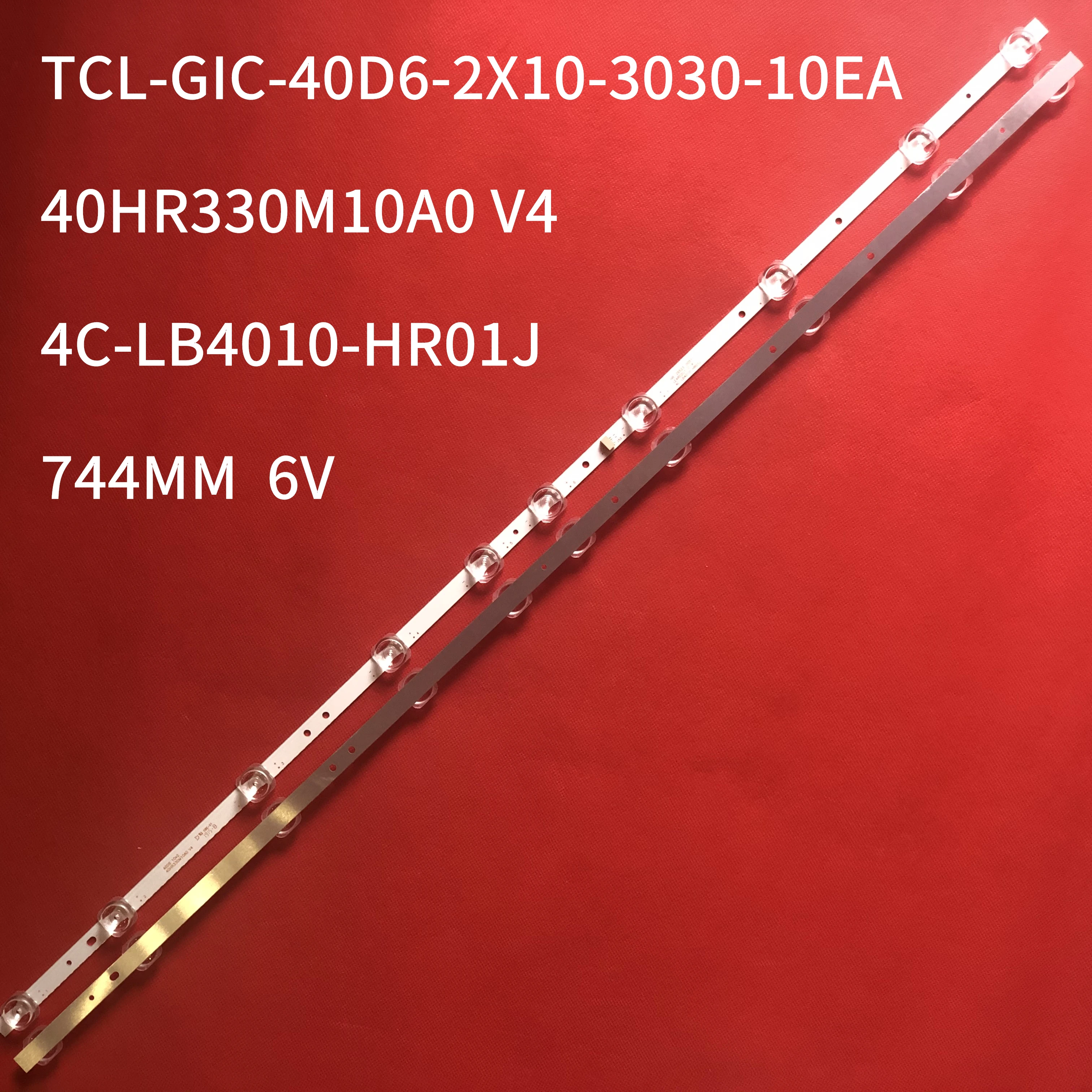 Светодиодная лента для подсветки TCL 40A260 40F6F 40L2F 40D6 10X2 40S6500S 40S6500 40L2800C 40S2 40HR330M10A0 V4