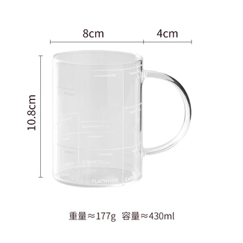 

Water Creative Transparent Glass Cup Portable Reusable Coffee Drinking Glassware Beer Copos De Cerveja Kitchen Dining Bar EA60BL