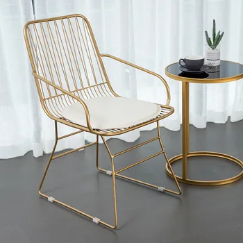 

2020 New Living Room Furniture Dining Chairs Creative Personality Backchairs Modern Minimalist Luxury Makeup Chairs Vanity Chair