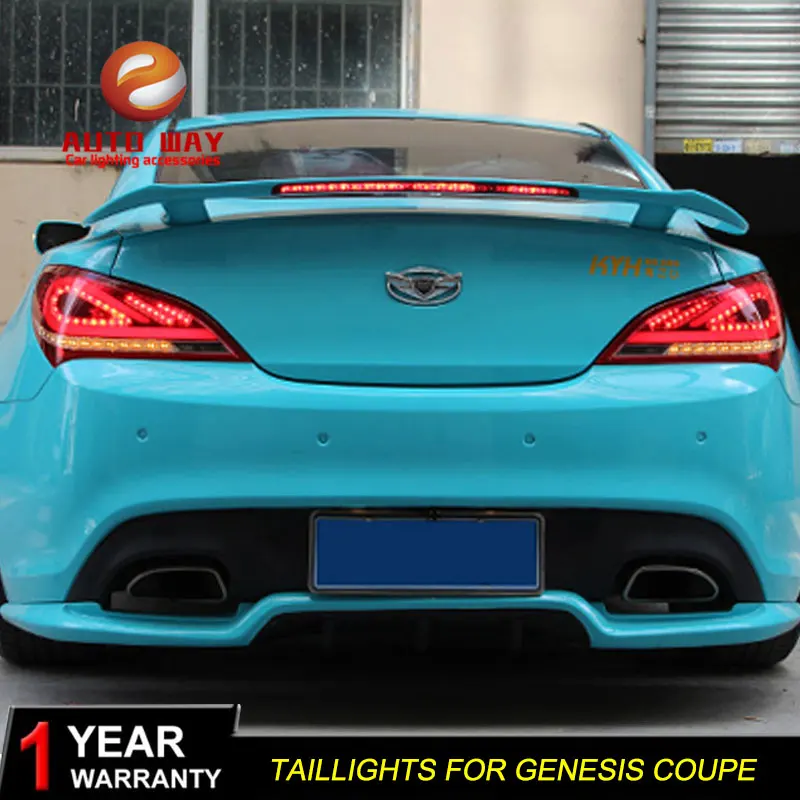 Чехол для стайлинга автомобиля Hyundai Genesis Coupe задние фонари светодиодные DRL 2009 2012