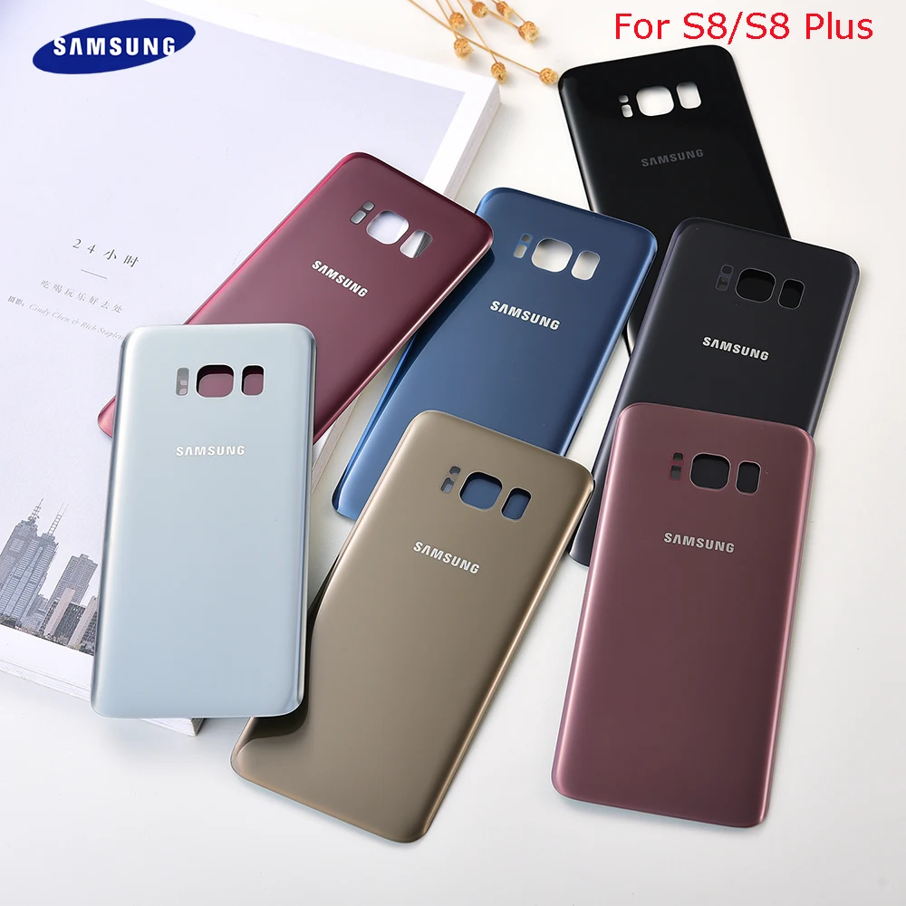 Оригинальное заднее стекло Samsung задняя крышка корпуса запасная батарейного