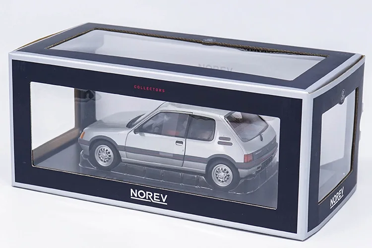 1:18 1991 PEUGEOT 205 GTI литая под давлением Модель автомобиля игрушки Металлическая Модель автомобиля оригинальная коробка