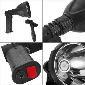 

1 Pcs LED Searchlight Spotlight Handheld Rechargeable Flashlight USB Torch