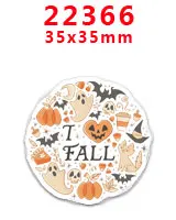 22366 30 шт hollaween характер плоское украшение из смолы PR 22364 - Цвет: 22366
