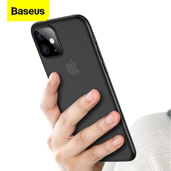 

Baseus Luxury Phone Case For iPhone 11 Pro Max Xs Max Xr X 11Pro Back Cover 0.4mm Ultra Thin Silm PP Coque Fundas For iPhone11