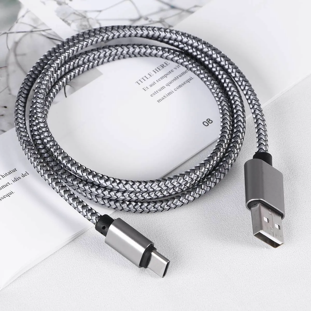 1 шт. Тип-c Usb Дата-кабель для быстрой зарядки линии передачи данных м 2.0a Quick