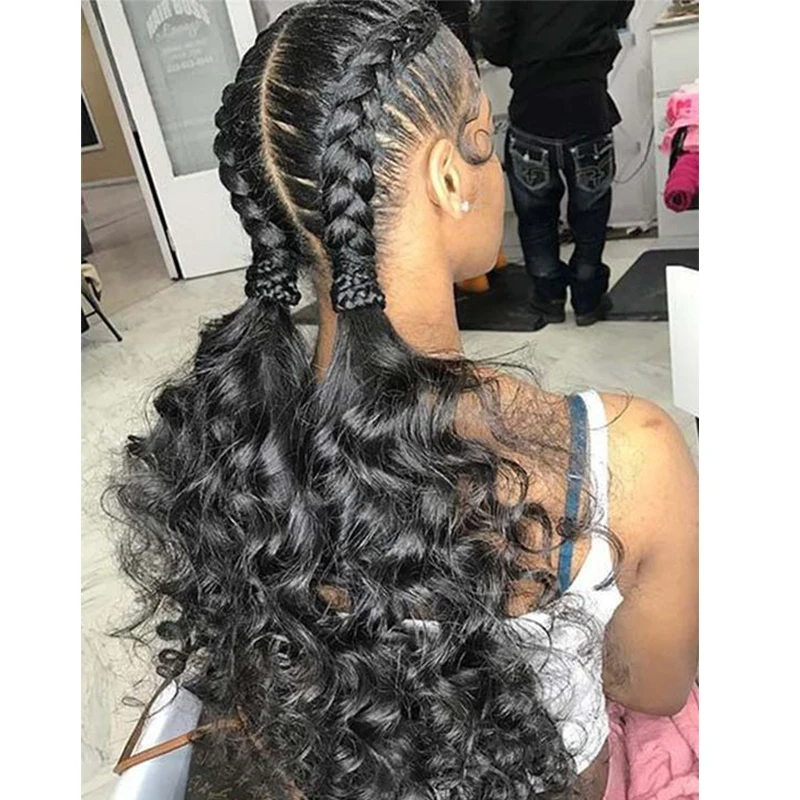 Парики из натуральных волос на сетке 30 дюймов без клея|knot|bleached knots full lace wigknotted |