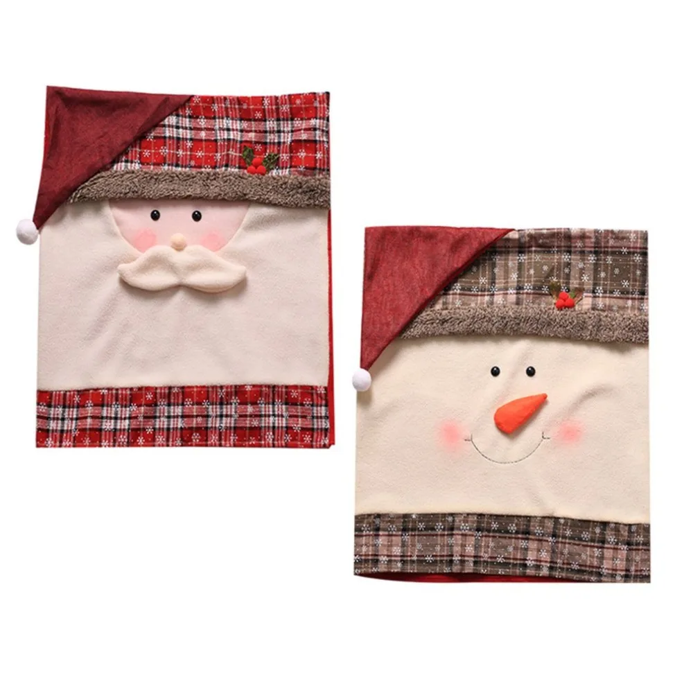 Chair Covers Kitchen Table Cover Christmas Chair Cover Holiday Party Decoration Home Creative Covers