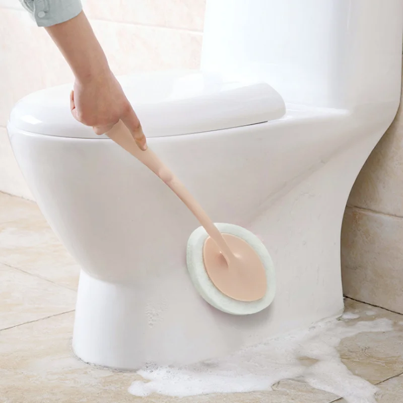 Волшебная губка Diy Чистящая губка для мытья посуды Кухня или туалет ванная комната длинная ручка щетка стереть