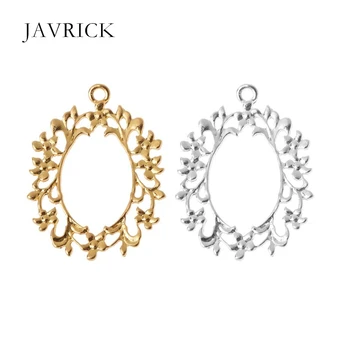 

5Pcs DIY Photo Blank Frames Pendants Open Bezels Setting UV Resin Craft Tool DIY Pendant Accessories Jewelry Making Tool