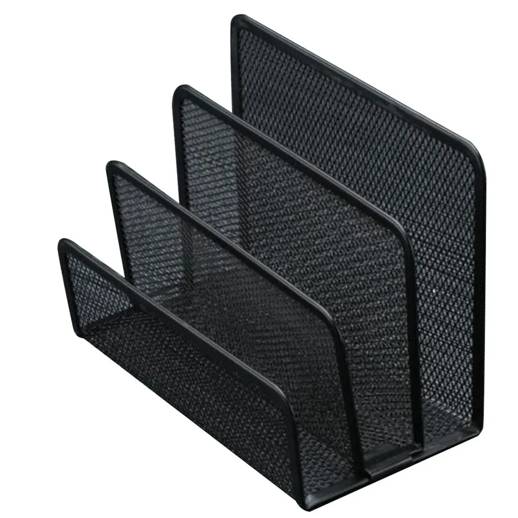 

2019 New Desktop Office Supplies Book Letter Pen Holder Combination Barbed Wire Three-Layer Book Letter Pen Holder