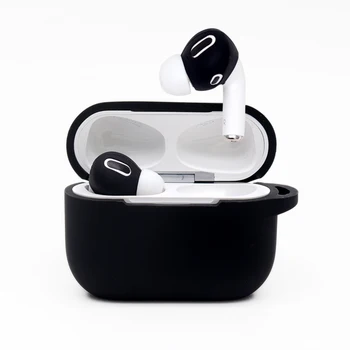 

2pcs Silicone Earphone Case Cover for Airpods Pro Ultra Thin Soft Anti Slip Earbuds Replacement Protective Accessories