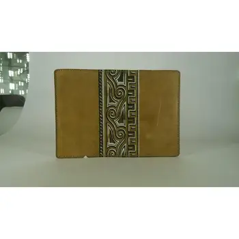 

KAZHAN обложка для паспорта ручная работа 100% натуральная кожа O 5 BG бежевый цвет