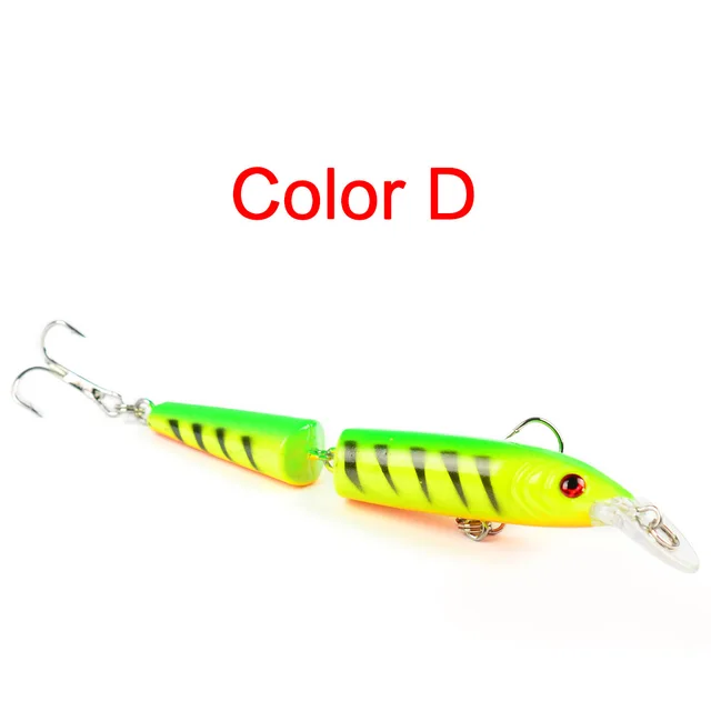 1Pcs 105mm 9g Fishing Bait Wobbler Swimming Lures Jig  Crankbait Artificial Bait Double Hooks For Fishing 4