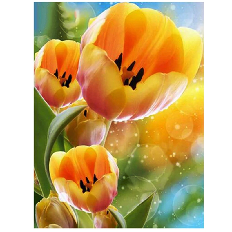 

Diamond Painting Landscape Flower Diamond Wedding Decoration Furniture Decoration Valentine'S Day Gift