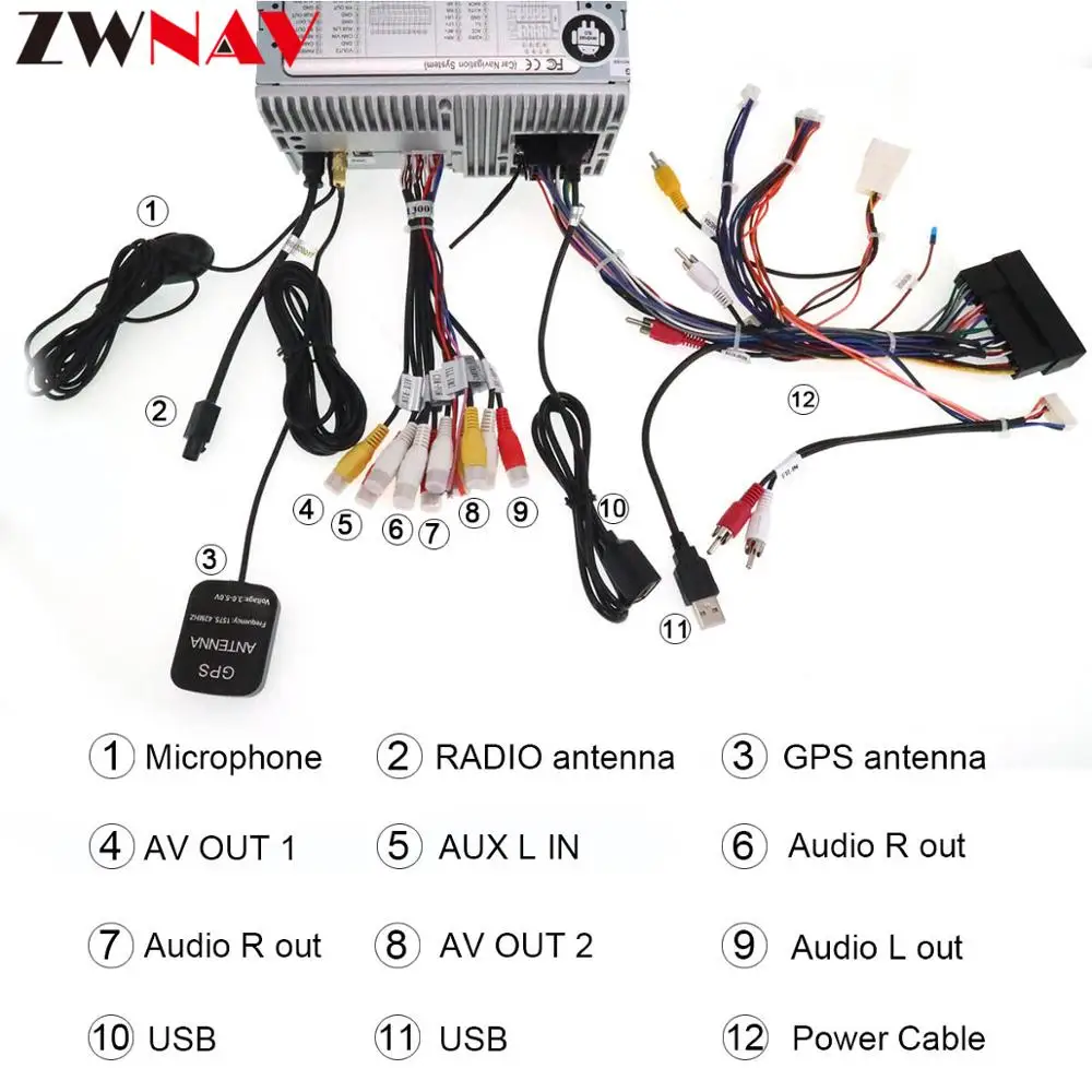 Cheap 2 din Android 9.1 car dvd player for KIA sportage 2015 - 2019 gps navigation car multimedia stereo radio tape recorder head unit 5