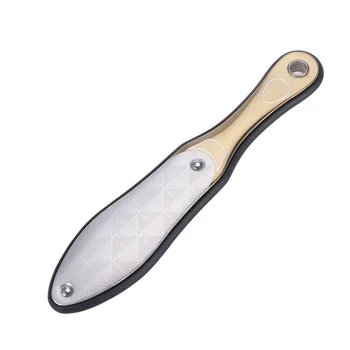 

1Pc Pedicure Tool Exfoliator Stainless Steel Oval-shape Rasp Foot File for Men