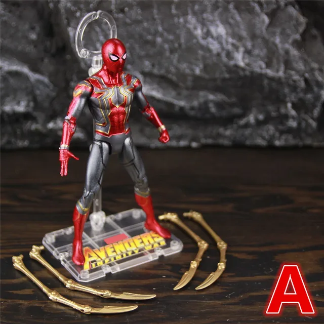 Disney Marvel Iron Spider-Man 6-inch Action Figure with Doctor Strange Infinity War Tom Holland Legend Doll Toy Model