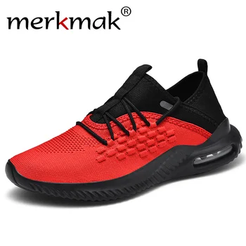 

2019 Men Sneakers Air Cushion Male Training Breathable Casual Shoes Fashion Outdoor Walking zapatillas hombre Dropshipping