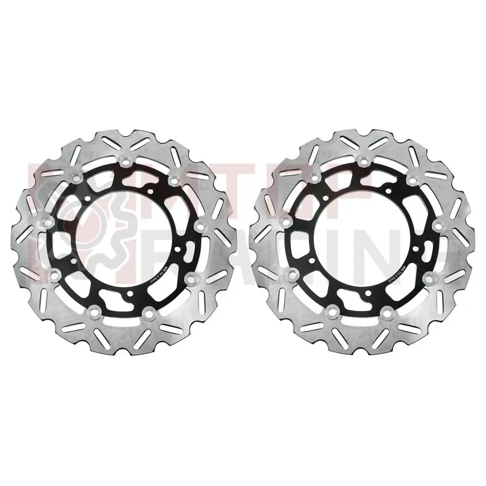 Pair Front Brake Disc for Yamaha YZF R6 2006 2007 2008 2009 2010 2011 ...