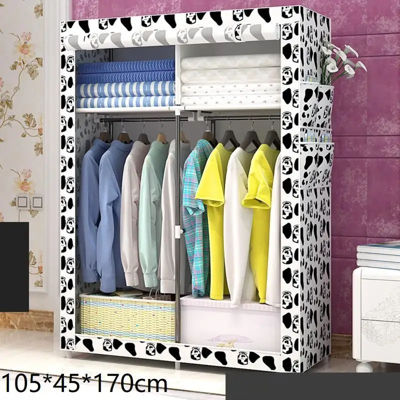 Version E Ropero комод Moveis movei Per La Casa Tela Armario De Almacenamiento Gabinete шкаф Guarda Roupa Mueble гардероб - Цвет: Version E