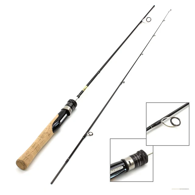 $US $18.14 Ultra light ul spinning rod carbon Casting Fishing rod fishing wooden handle Lure Weight 1-7g line 