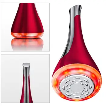 

Electronic Beauty Apparatus Facial Massager Cleaning Tool Advanced Photon Magnetic Import Instrument Skin Care Tool Red