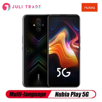 

Brand New Nubia Play 5G Game Phone 8GB RAM 128GB ROM 6.65 inch AMOLED 144Hz Screen Snapdragon 765G 5100mAh 30W PD Quick Charger