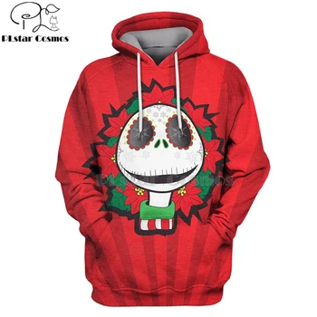 

2020 PLstar Cosmos jack skellington Jack Sally 3d hoodies/Sweatshirt Winter Nightmare Before Christmas Halloween streetwear-22