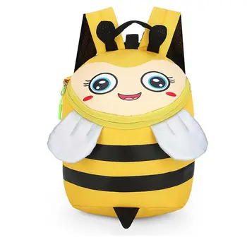 

Cartoon Animal Backpack Anti-Lost School Travel Bag for Toddler Kids Girl Boy H8WD