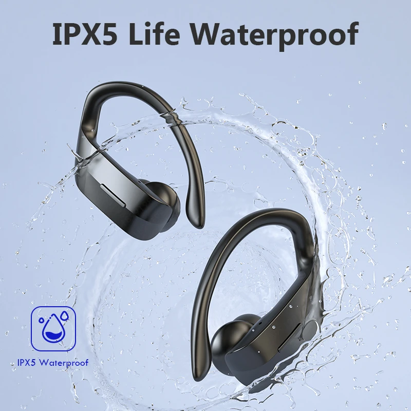 Беспроводные наушники TWS Bluetooth 5 0 с шумоподавлением спортивная водонепроницаемая
