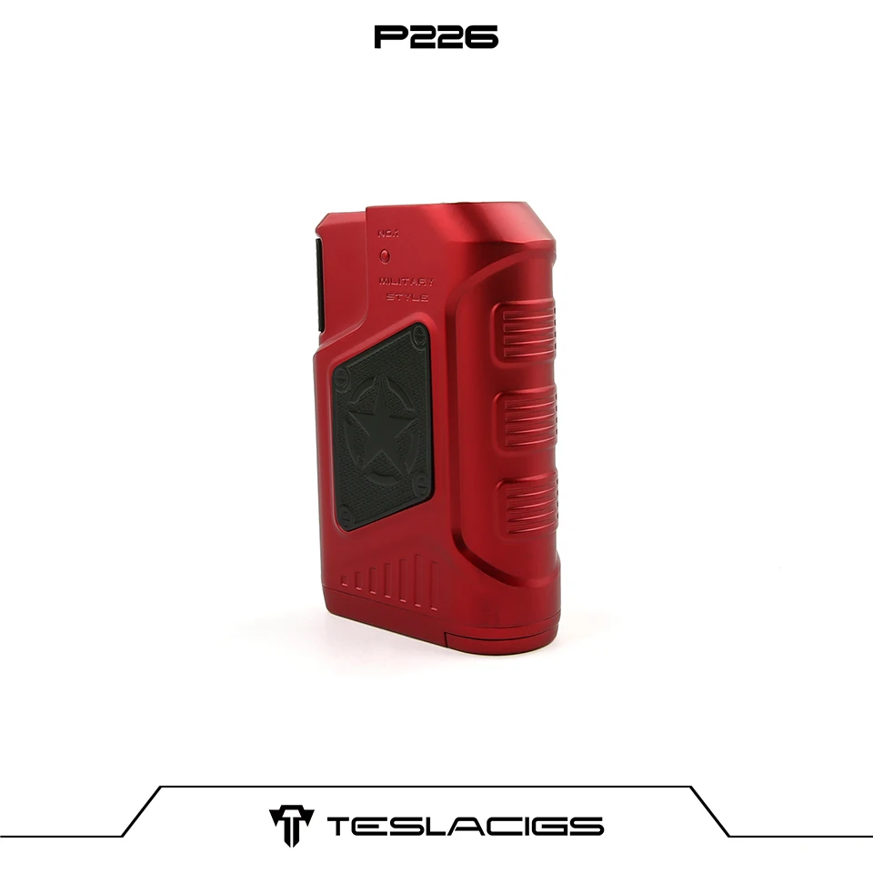 TESLA P226 vape 220 Вт TC коробка мод с 0,96 дюймов OLED экран Двойной 18650 батарея для P226 Vape электронная сигарета VS Tesla 4X мод